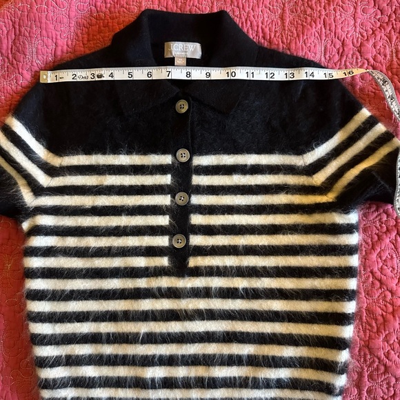 J Crew brushed cashmere polo sweater XS - Picture 6 of 7